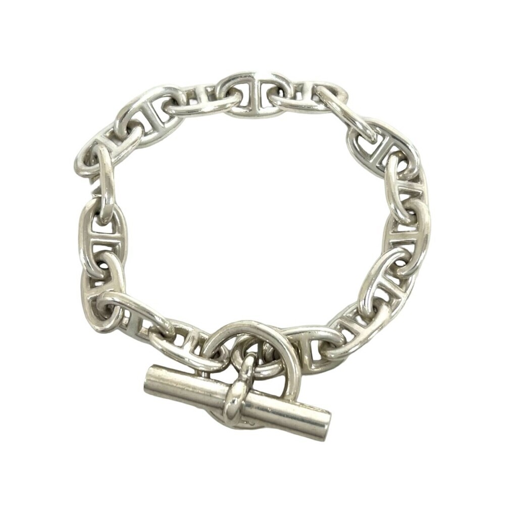 HERMES Chaine d'Ancre MM 17-link bracelet, Margiela era, sterling silver 925,...